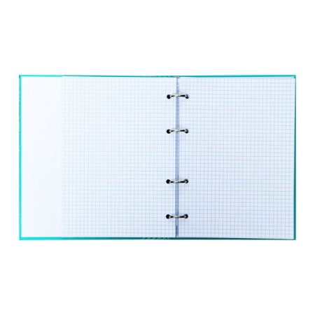 Notebook on rings A5 160 sheets in the GUSSI cage, hard cover, glossy lamination-3