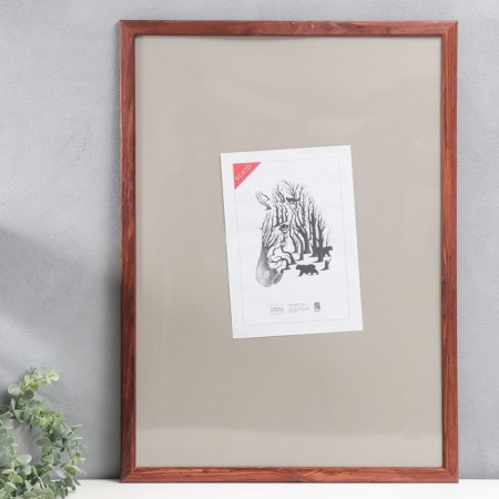 Photo frame 50x70 cm (2502) Wood (plastic screen)