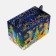 New Year. Gift box "Neon. Installation" New Year's suitcase medium 20 x 12 x 19 cm.