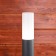 Landscape Lumber Elektrostandard, GLAS, 120x120x650 mm, E27, Gray color