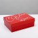 Folding box "New Year", 21 x 15 x 7 cm, new year