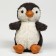 Set gift: soft toy+holder for dummy "Penguin"