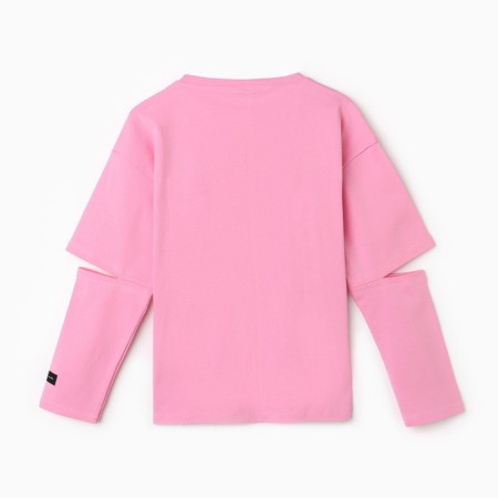 Jumper (longshilv) mist: basy, size l-xl pink color-11