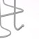 Nasten umbrella stand, with hooks, metal, 7 × 12 × 26 cm, white