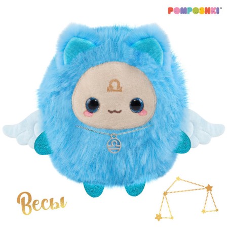 Pomposhki soft toy zodiac scales