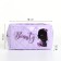 Lightning cosmetic bag, lilac color
