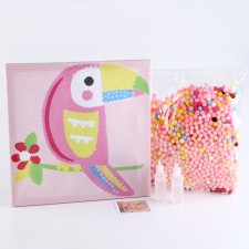 Application with pompom 