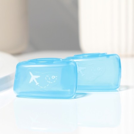 Case for the toothbrushes "Airplane", 3.7 x 2.2 cm.-5