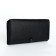 Women's wallet on magnets, black color