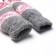 Women's mittens, gray color, size 20-22
