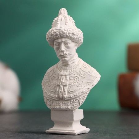 Bust "Tsar Alexei Mikhailovich" Bely, 4x2x7cm-1