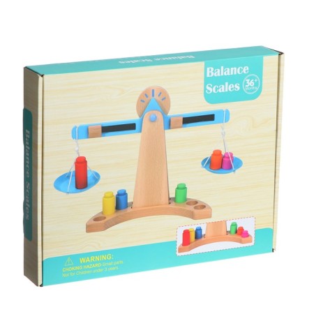 Деревянная игрушка «Весы»-4