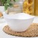 Rondo salad bowl, 2 l, snow-white color