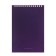 Notepad A5, 80 sheets in a cage, on the crest "blue", a solid substrate, cover coated cardboard, block 60g/m2
