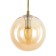 Suspended lamp Citilux "Tommy" CL102623, 20x20x34 cm, 1x40W, E14, brown color