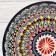 Largan Rishtan ceramics "Patterns", 25 cm, blue