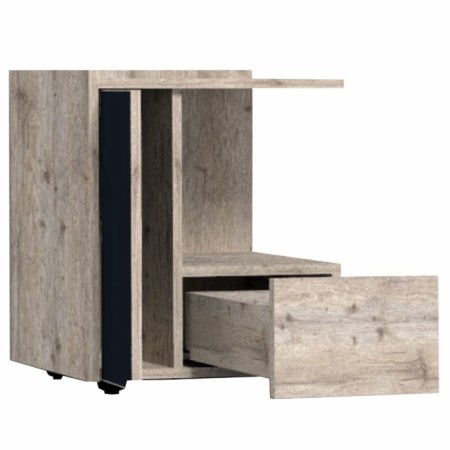 Cleat cabinet NATURE 42, 450 × 357 × 527 mm, gascon pine / black-3