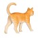 Figure Konik "Cat, red striped"