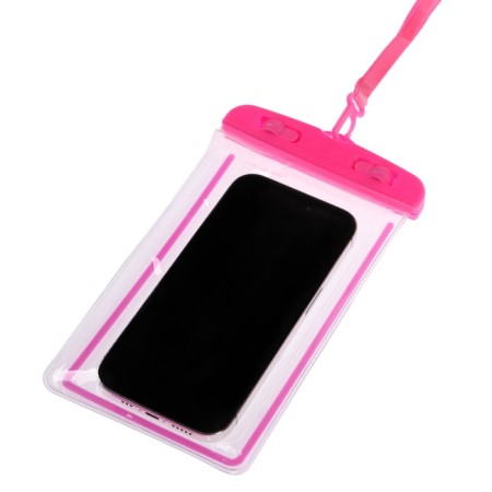 Waterproof cover for Luazon phone, 17x10 cm, with a reflector, two latches, mix-8