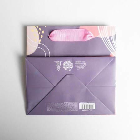 Gift Laminated Square, Packaging, “Thank You”, 14 x 14 x 9 cm-4