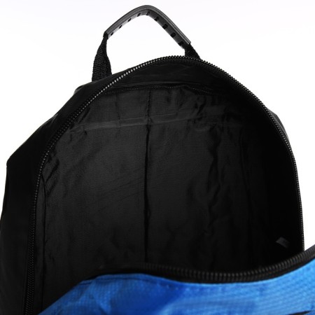 A backpack with a lightning with an increase, 65l, 4 external pockets, blue color-8