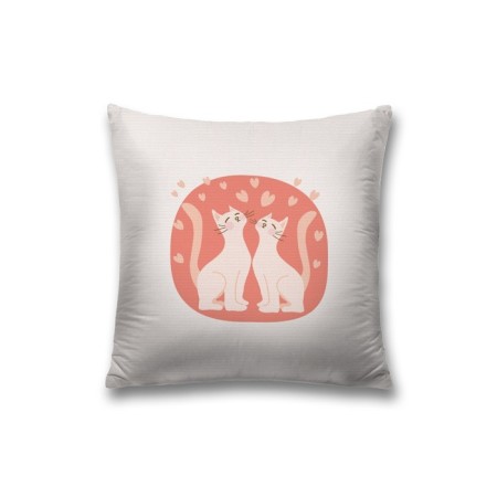 Pillowess decorative "Fit love", on a zipper, size 45x45 cm