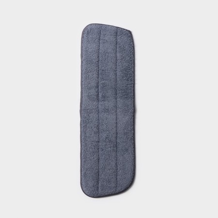 Nozzle for a mop with a spray of a share, 40 × 13 cm, microfiber, color gray color-1