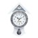 Watch walls, series: pendulum, "White House", discrete move, 40 x 29 cm, d-16 cm
