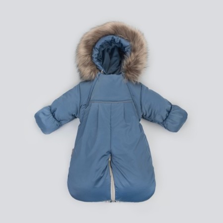 Kinderlitto transformer Kinderlitto "Orsetto", height 68-80 cm, Denim's height-1