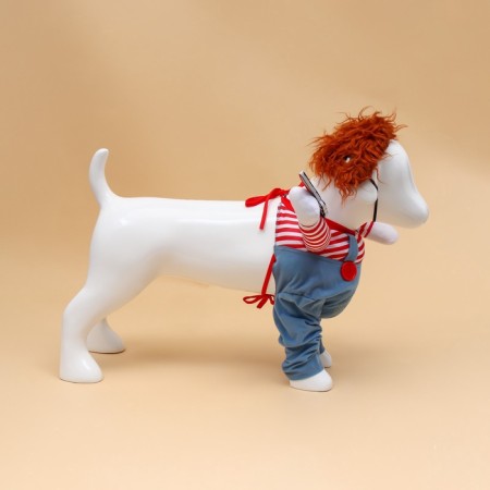 New Year. Costume "Maniac", size M (DS 34, OG 43, Osh 20 cm, weight 5-10 kg)-2
