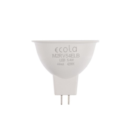 LED LED ECOLA, GU5.3, 5.4 W, 4200 K, day white, matte glass-1