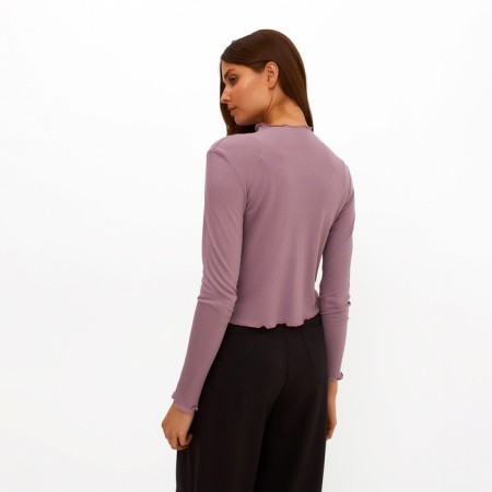 Women's turtleneck Minaku: Basic Line Lemesit Color, Size 48-4
