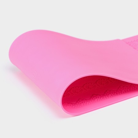 Silicone rug for icing Dalyan "Narrow stripes", 39 × 12 cm, pink color-4