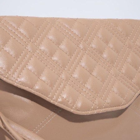 Lightning bag bag, beige color-4