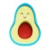 Figure eraser "Avocado", mix (barcode on a piece)