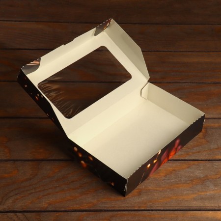 Folding box "Hugge", black, 20 x 12 x 4 cm-2