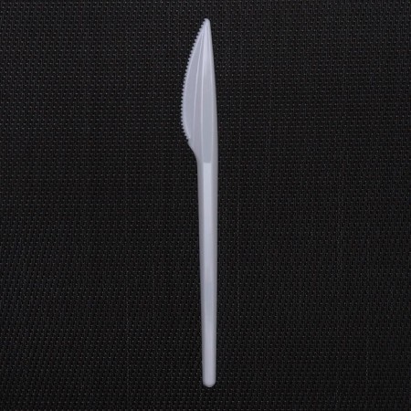 A one -time plastic knife, 16.5 cm, color mix-3