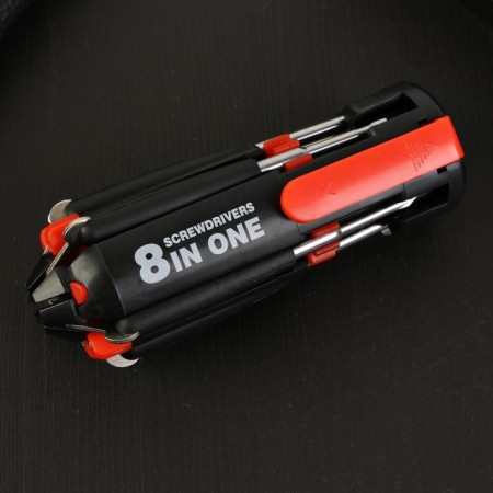 Multitule flashlight "Protect from women", 8 in 1-1