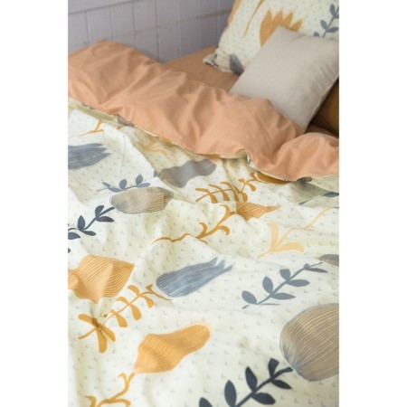 Bed linen "Ethel" duet Autumn Flowers 143*215 cm - 2 pcs, 220*240 cm, 70*70 cm -2 pcs-13
