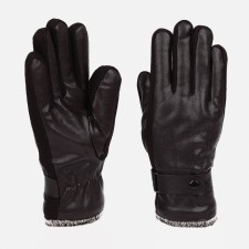 Gloves are male, dimensionless, with insulation, brown color