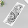Tattoo on the body black "dove and flowers" 48x17 cm