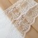 Lace on a grid, 45 mm × 11 ± 1 m, white color