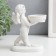 Snowel Angel Polystone candlestick 12.5x10x5.8 cm