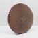 Corrugated tutor "Pig" Round "Snow Pines", with impregnation, 28 x 2.5 cm