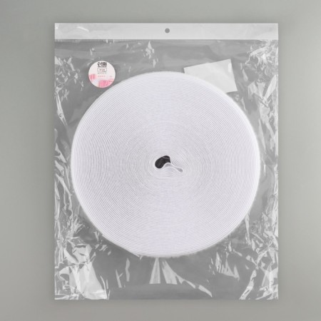 Velcro, 20 mm × 25 ± 1 m, white color-8