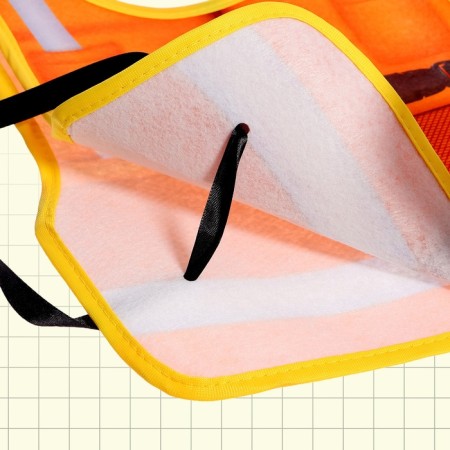 Set of builder "foreman", with a textile vest, 15 items-6
