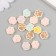 Decor for creativity Plastic "Paw" MIX 1.3x1.3 cm
