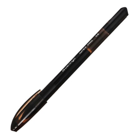 Gel handle Berlingo Apex Pro black, 0.5mm, trihedral case-4
