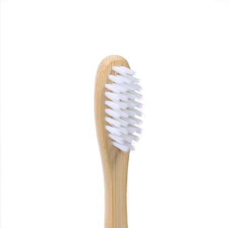 Bamboo dental brush in the box, white-1