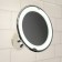 Luazon KZ-13 mirror, subvite, wall, 18 diodes, 3 glow modes, from batteries 3*aaa